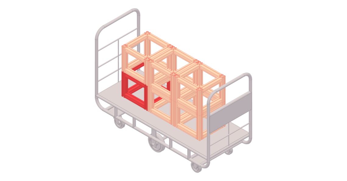 pedestal iso trolley