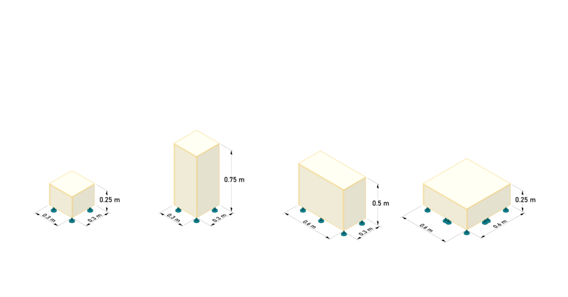 pedestal iso covered dimensioned 6